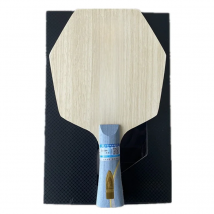 Stuor Sports  Long 5 Hexagonal Table Tennis Racket Hexagonal Blades Yellow Carbon Fiber Built-in Professional Ping Pong Paddle