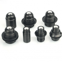 IWHD Plastic Fitting Soquete E27 Lamp Bulb Holder For Table Pendant Light 110-220V Douille E27 E14 Socket Retro Vintage UL CE