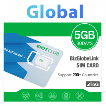 EIOTCLUB Internationale SIM-Karte – 5 GB 30 TAG, Hochgeschwindigkeits-5G/4G Global Travel SIM, globale Abdeckung über 200 Länder, keine Vertragsgebühr