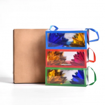 Mini Dream Bag / Appearing Flower Box (13*6*6cm) Magic Tricks Super Delux Bag Appearing Flower Empty From Box Stage Magic Props