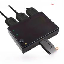 3 Port HDMI-compatible Switch 4K 3D HDMI-compatible VIdeo Switcher 3 Input 1 Output KVM Switches for PC Laptop Xbox PS4 DVD TV