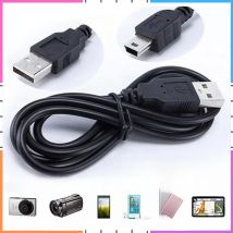 Usb To Mini USB Cable 0.5M/1M/1.5M/2M/3M Mini USB Charger Data Cable 480Mbps 5 Pin B For Camera Mp3 Mp4