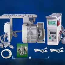 Industrial Sewing Machine Energy-saving Motor 220V 750W Flat Double-needle Machine Brushless Ac Servo Motor Control Box Silent