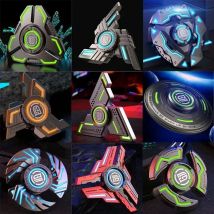 Fidget Spinner Metal Alloy Luminous Fingertip Gyro Anti anxiety EDC Spinning Top Tip Relieve Stress Relief Toys for Adults Kids