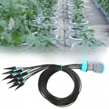 10Pcs Drip Irrigation Kit Plant Watering System Adjustable Micro Irrigation Water-Saving System For Garden Greenhouse Pot Plants