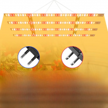 624Leds Full Spectrum Plant Growth Fill Light Quantum Board Sunlight 100-277V Greenhouse Tent Hydroponic Fruits Cultivation Lamp