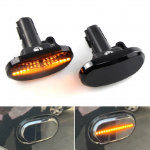 2PCS Dynamic Side Marker Turn Signal Indicator Repeater Light For Suzuki Jimny Sierra JB74W 2018/07- Carry Truck DA63T 2005/11-