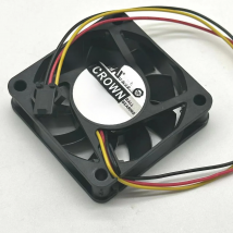 CROWN AGE06015B24H DC 24V 3.84W 60x60x15mm 3-Wire Server Cooling Fan