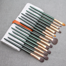 Sywinas Eyeshadow Brush set 15pcs High Quality Goat Pony Hair Smoulder Blending Shader Eye Shadow Brow Eyebrow Makeup Brushes