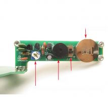 Simple Metal Detector Electronic Kit Making Parts DIY Metal Detector High Sensitivity Treasure Hunt Gold Detector DIY Kit Module