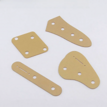 1 Piece Acrylic Wiring Harnesses Template Display Plate For Electric Guitar Bass  ( #0579 )