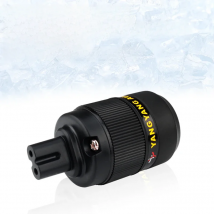 YYAUDIO YY-08G 24K Rhodium Plated Type 8 IEC Power Connector IEC Female Electrical Plug Socket Adapter Connector DIY Mains Cable