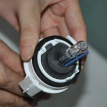 FSYLX 2 Piece H7 HID xenon headlight headlamp adapter holder base clips retainer for bmw E46 3 Series 1999-2006 (Low Beam)