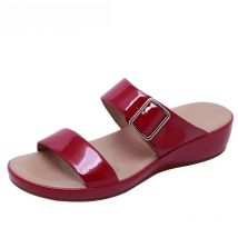 BEYARNEWomen Buckle Comfortable Orthopedic Bow Support Flip Flops Summer Casual Shoes Slip-On Slipper Fashion Hot OutdoorL019