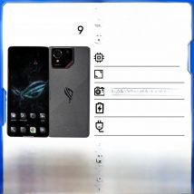 ASUS ROG Phone 9 China Version Gaming Phone Snapdragon Supreme Edition Matrix Liquid Cooling 185Hz Samsung E6 Gaming Screen