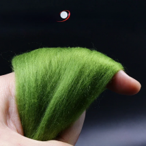 RoyalSissi 2packs premium fly tying Egg Yarn minnowfish lure fluff synthetic fibers salmon trout fly pattern fly tying materials
