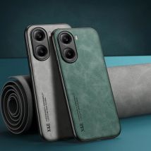 Case For Poco X6 X7 Pro Leather Magnetic PU Car Holder Coque For Poco X5 Pro Cover Silicone Bumper Shockproof Protection Shell