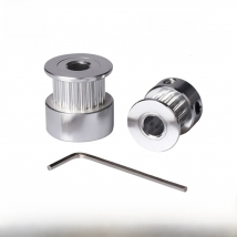 3D Printer Parts GT2 Timing Pulley 20 teeth Bore 5mm Alumium 3D Printer Accessories for GT2 Timing belt Width 6mm 3D Printer