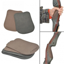1pc Outdoor Hunting Accessories Bow Riser Grip Leather Bow Handle Protector Recurve Bow Shooting Training Archery Non-slip Mat