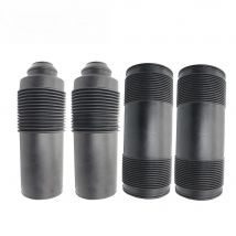 4x For Mercedes R230 SL550 SL600 SL63 AMG Front+Rear ABC Hydraulic Shock Absorber Dust Cover Boots, A2303204513 A2303200513 New
