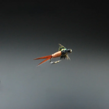 CONTEMPLATOR 5pcs #12 Copper John sinking classic wet fly mouche pattern simulating stonefly or mayfly nymphs Fly fishing lures