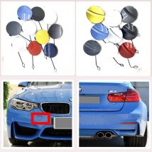 Genuine TOW COVER for 14-19 BMW M3 F80 Sedan 4-door FRONT & REAR 51118063105 51128061605