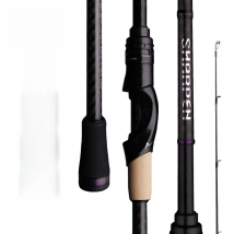 PURELURE SHARPEN Travel Soft Lure Long Spinning and Casting XF/MF Action Rods FUJI Components Bass Pike Rod Fishing Rod Reel