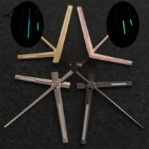High Quality Watch Hands BGW9 Luminous /C3 Green Luminous Black Silver Gold Rose Watch Accessories Fit NH35/NH36/4R/7S Movement