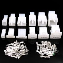 10set/lot 2.8mm 2/3/4/6/9 pin Automotive 2.8 Electrical wire Connector Male Female cable terminal plug Kits Motorcycle ebike car