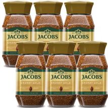 Jacobs Cronat Gold Kawa rozpuszczalna 200 g x 6 sztuk