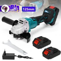 Szlifierka kątowa bezszczotkowa 125MM z regulacją prędkości do akumulatorów Makita, szlifierka pinowa, narzędzie do cięcia, elektronarzędzie do obróbki drewna.