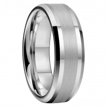 iTungsten 6mm 8mm Engagement Wedding Band Tungsten Carbide Finger Ring for Men Women Couple Fashion Trendy Jewelry Comfort Fit