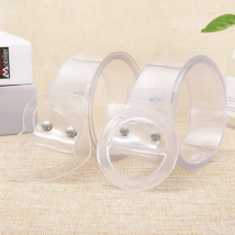 New Transparent Plastic Solid Color PVC Material Women Belt Fashion Tide All-match Casual Fashion Personalized Waistband 2020