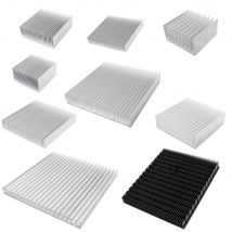 Extruded Aluminum Heatsink Heat sink Radiator for Electronic LED Chip Power Amplifier Cooler Cooling Heat Dissipation