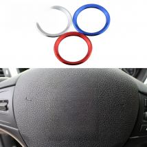 Car Styling Decoration Ring Steering Wheel Circle Sticker for BMW M3 M5 E36 E46 E60 E90 E92 X1 F48 X3 X5 X6