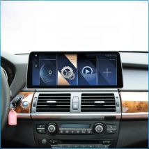 E71 F16  Android 14 Qualcomm For BMW X6 CIC NBT Car Radio Carplay GPS Navigation Stereo BT Multimedia Player HD Screen ID8 Style