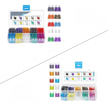 Mini-120Pcs/Standard-100Pcs Blade Fuse Assortment -  Car Automotive Truck Auto ATM Fuse Kit (2 3 5 7.5 10 15 20 25 30 35 AMP)