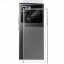 For ZTE nubia Z60 Z50 Z30 Z40 Z40S Z20 Pro Ultra 3D Transparent Carbon Fiber Rear Back Film Stiker Screen Protector (Not Glass)