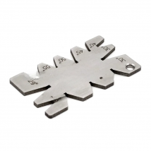 Stainless Steel Screw thread Cutting angle gage Gauge Measuring Tool