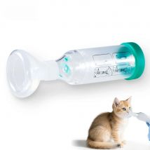 Cat Aerosol Chamber Pet Dog Portable Inhaler Spacer With Breathing Indicator Silicone Mask For Veterinary Equipment Vet Clinic