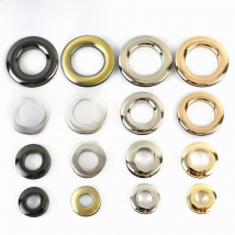 Meetee 4/10 Stück 10–25 mm hochwertige Metall-Taschenschnallen Öse Schraubentülle Druckguss O-Ring