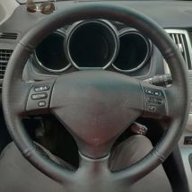 Customized Car Steering Wheel Cover Leather Braid Car Accessories For Lexus RX330 RX400h RX400 Toyota Corolla Verso Camry