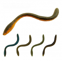 KESFISHING Wild Stick Wacky Rigs Jig Worm Lure 155mmTexas Rig Drop Shot Silicone Isca Pesca Soft Fishing Bait Scented and Salts