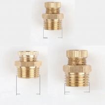PT1/4" 3/8" 1/2‘’ Brass Male Thread Air Compressor Water Drain Valve Replacement