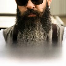 Lockmio Natural Beard Balm Wax Vanilla Scent Tame Soften Moisturize Thickens Styles Smooth Beard Care Cream For Gentlemen