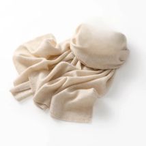 KOIJINSKY New 100% Cashmere / 35% Cashmere 180*40 Women's Knitted Scarf Autumn Soft Solid Scarf Winter Warm Solid Men's Scarf