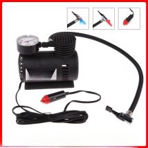 12V Portable Air Compressor with Pressure Gauge Smart Tire Pump Car Electric Tire Inflator for Car Motorcycle Bicycle