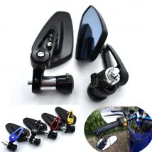Universal Motorcycle 7/8" 22mm handlebar end side rearview mirror For Yamaha YZF R6 YZF R1 FZ1 FAZER FZ6R FZ8 MT07 MT-07 FZ07