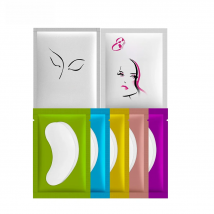 50/100 PCS Patches for Eyelash Extension Under Eye pads eyelash Patches free Sticker False Eyelashe custom logo Make Up Tools