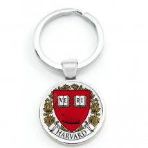 University Logo Key Chains School Badge Key Ring Famous Colleges Keyring Emblem Keychain Metal Keyfob Holder For Harvard Student